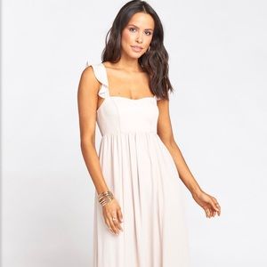 June Maxi Dress - Show me the ring Crisp